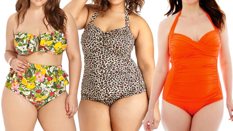 long torso plus size swim suits