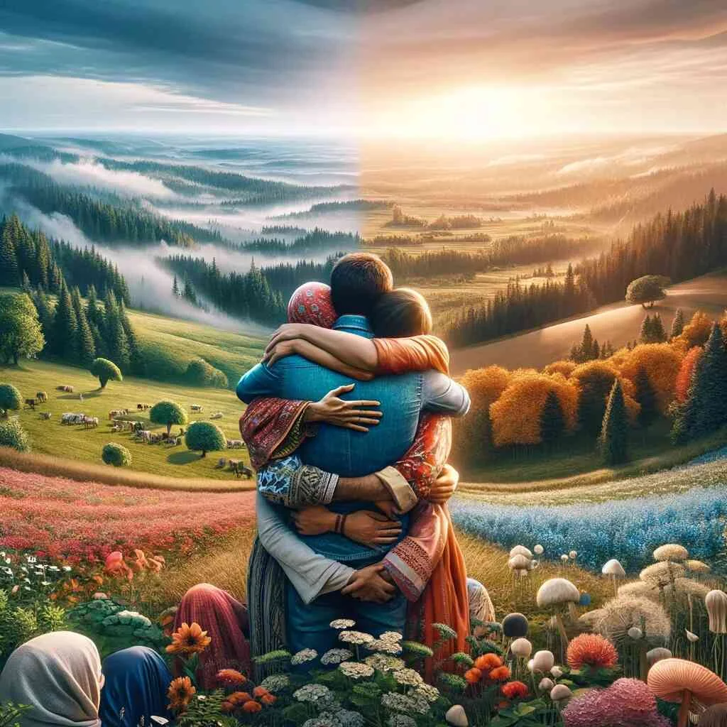 hug