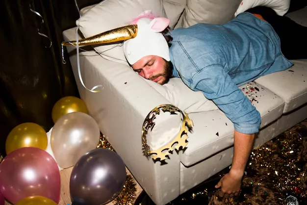 Wasting Time Partying